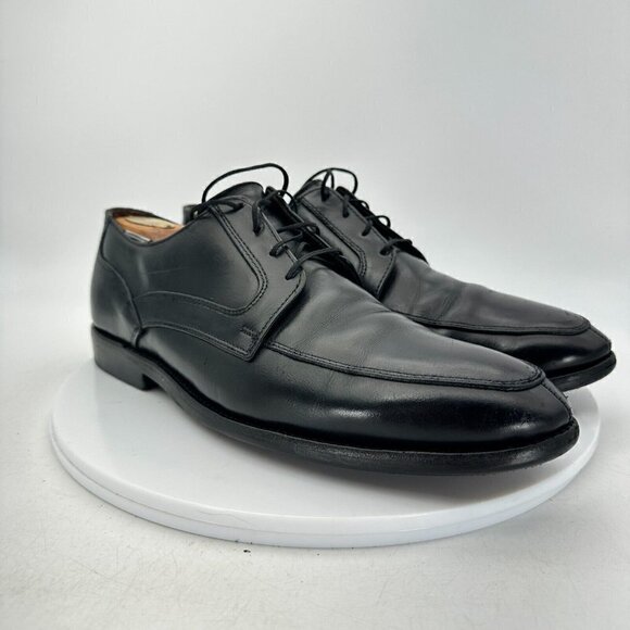 Allen Edmonds Watson Men Size 8.5D Black Leather Split Toe Derby Dress Shoes main image 12